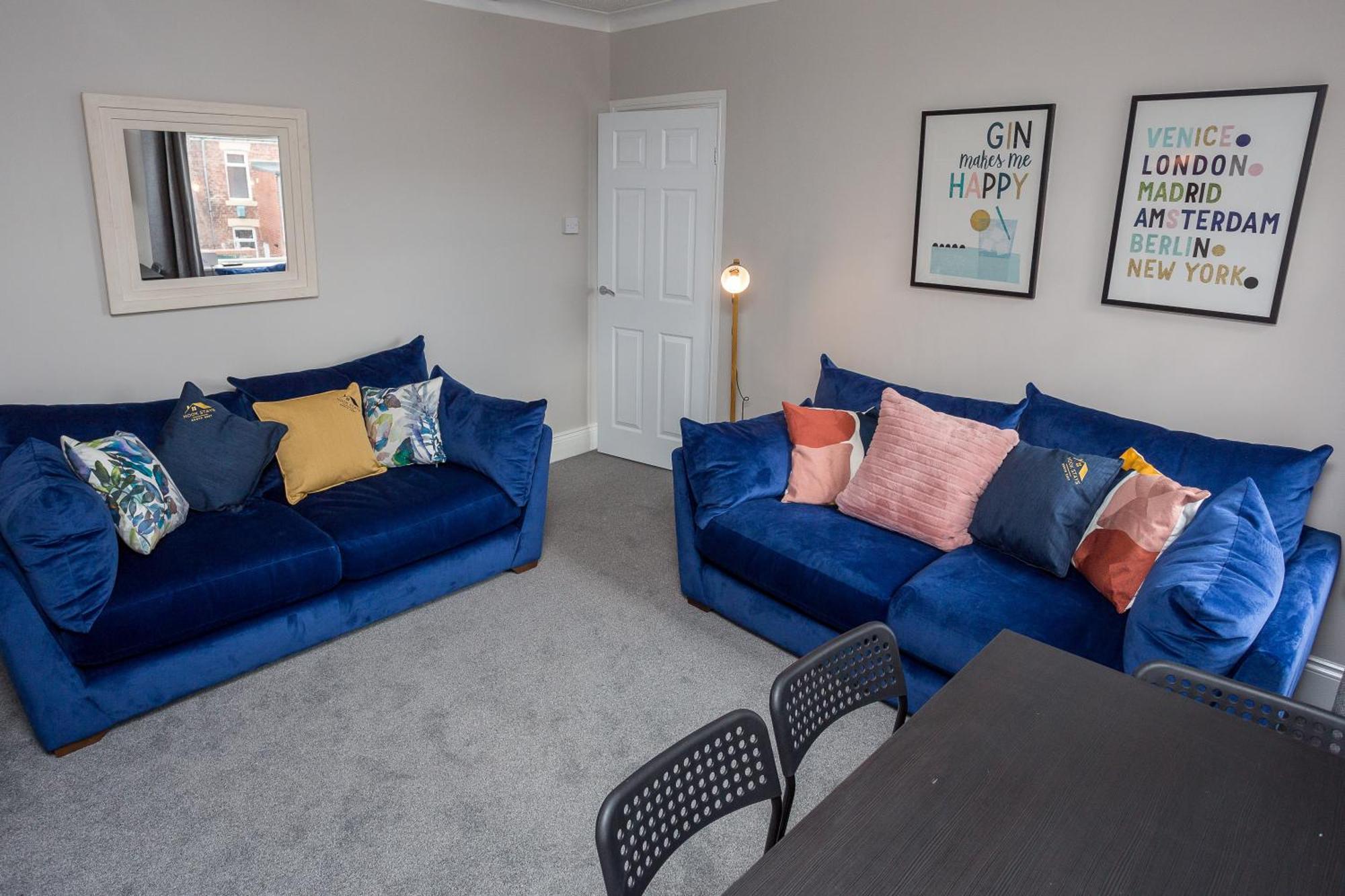 The Avenue-3 Bed Sleeps 6 Great For Contractors Villa Gateshead Bagian luar foto